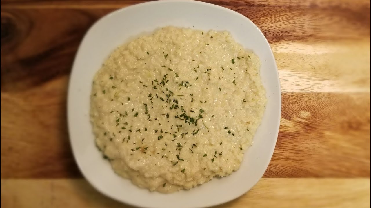 Cauliflower Risotto | Creamy Cauliflower Rice | Cauliflower Rice Recipes | CookedbyCass