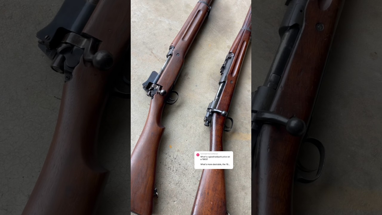 🇺🇸What&rsquo;s more Desirable? M1903 or M1917?