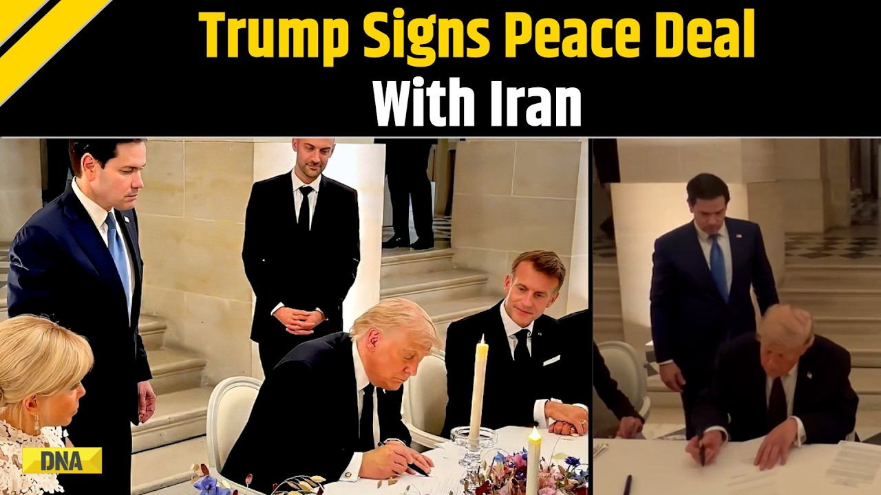 US Iran Peace Deal: Donald Trump Signs 14-Point Peace Deal With Iran To End West Asia Conflict