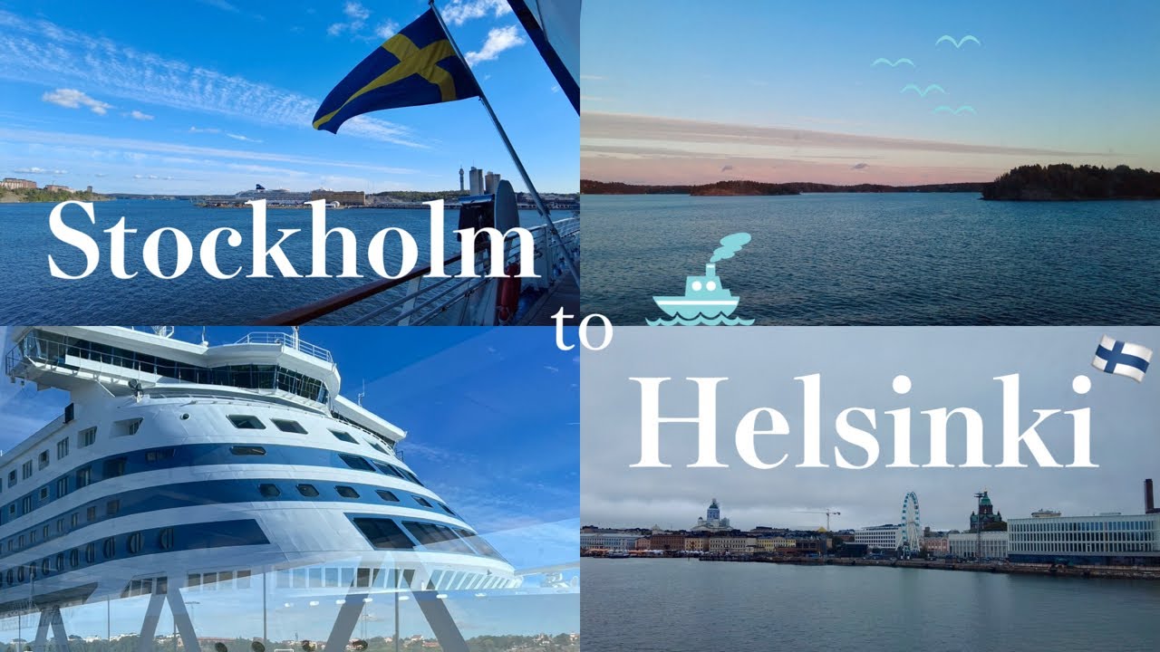 Vlog.29|船で行くヘルシンキ旅Part.1🇫🇮|船内おすすめの過ごし方⛴️|2泊3日優雅なタリンクシリアラインの旅