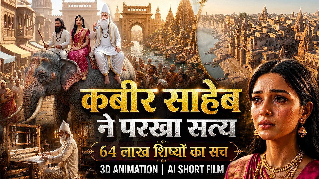 AI Version | 64 लाख शिष्यों की परीक्षा | Kabir Saheb Story | Sant Rampal Ji | Short Ai Film Ai Story