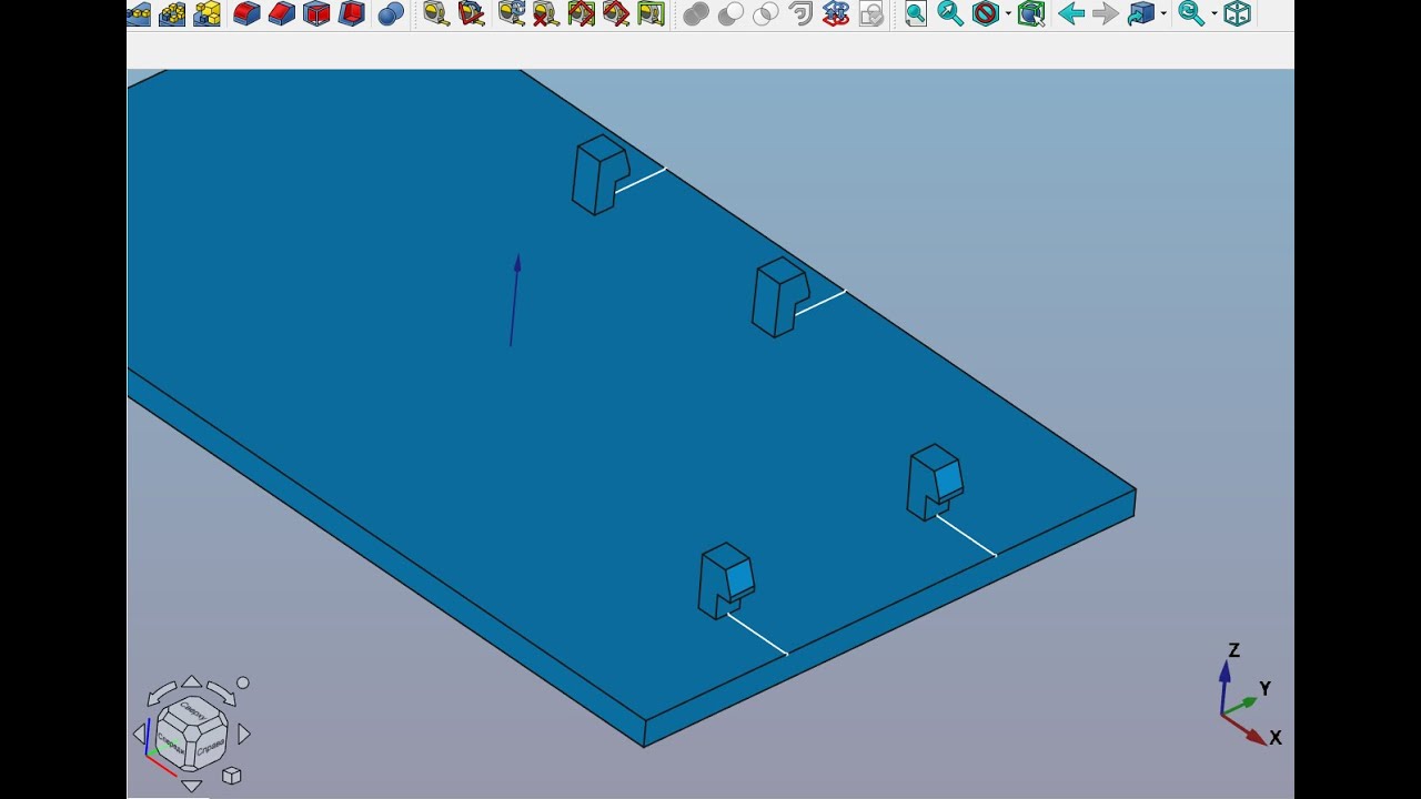 FreeCAD.#87. Верстак Lattice2. Часть 1. Шаблон Lattice PartDesign