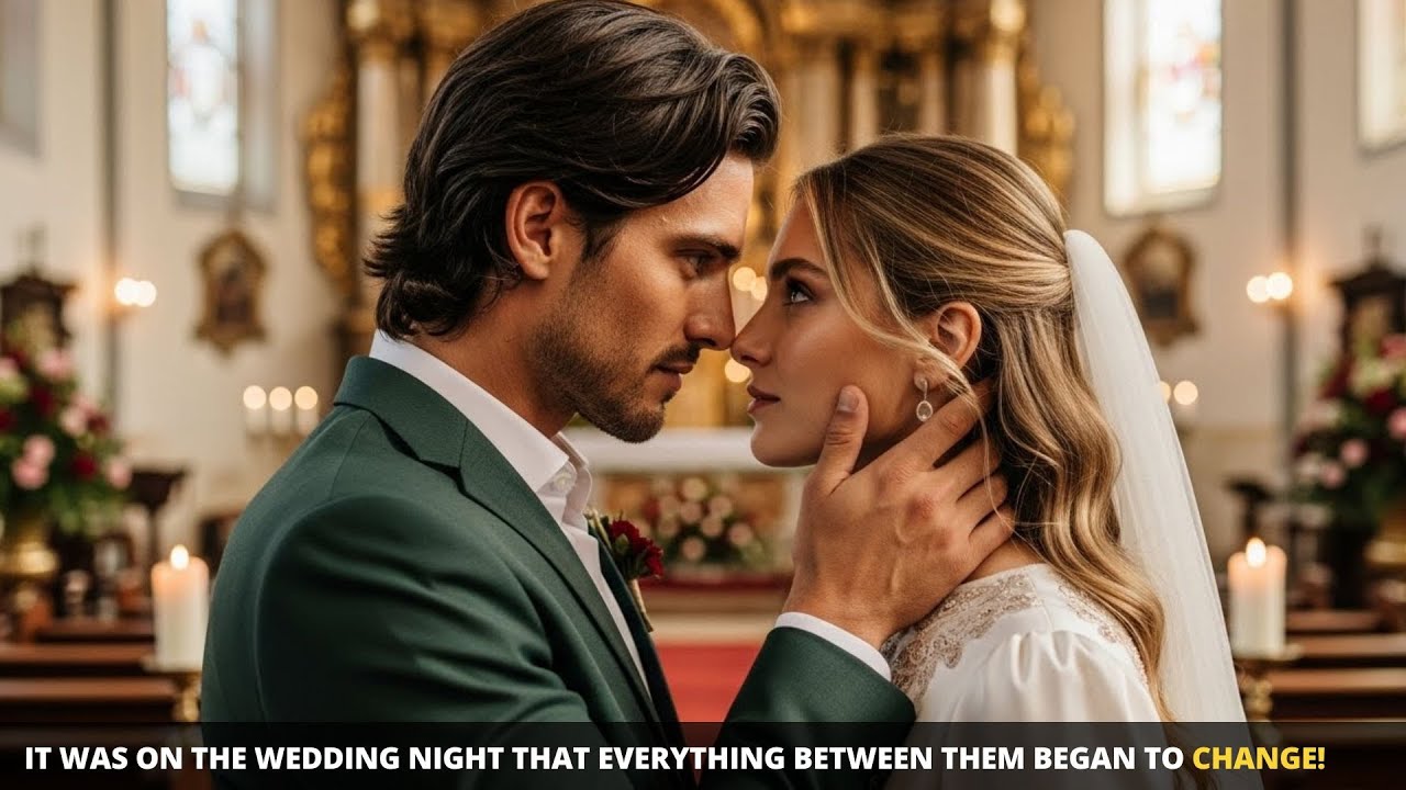 AT THE ALTAR, SHE TREMBLED SAYING “I DO”, BUT ON THE WEDDING NIGHT THE MILLIONAIRE DECLARED HIMSELF