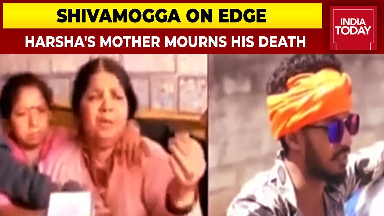 Harsha's Mother Mourns His Death, Says 'He Always Wanted To Something For India'| Shivamogga On Edge