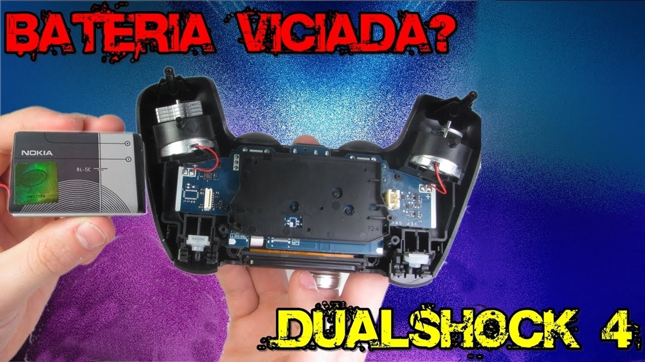 COLOQUEI BATERIA DE NOKIA NO DUALSHOCK 4