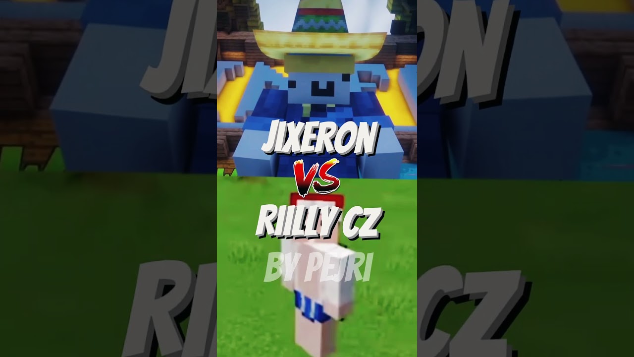 jixeron vs Riilly CZ - Boj YouTuberů (levodoln&iacute; č&aacute;st) #shorts #bojyoutuberu