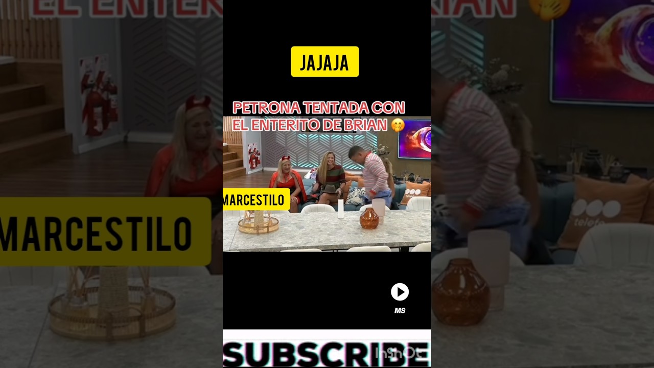 PETRONA TENTADA CON EL ENTERITO DE BRIAN 😆 GRAN HERMANO #gh #gh2025 #granhermano #brian #petrona