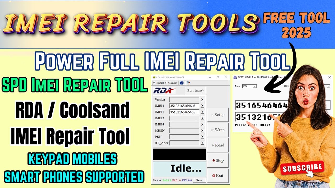🚀 Fix IMEI on SPD , RDA & Coolsand Mobiles – All FREE!