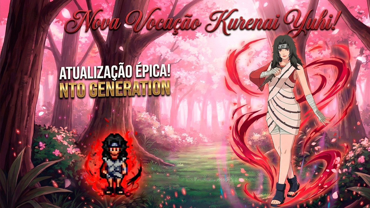 🌸 A RAINHA DO GENJUTSU CHEGOU! Kurenai Yuhi: O Pesadelo Rosa do PvP no NTO Generation!