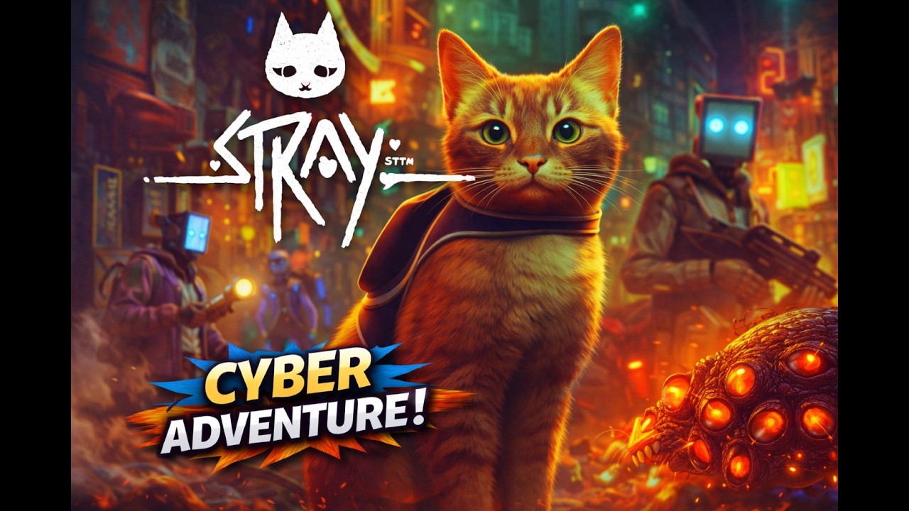 Stray - Play-through 1 (No Commentary) - BigRobbb