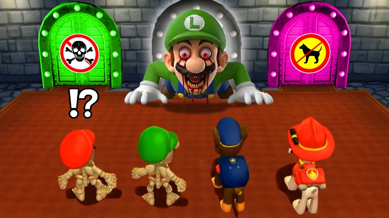 Mario Party 9 Minigames | Epic 4-Player Battle! Mario Vs Luigi Vs Chase Vs Marshall