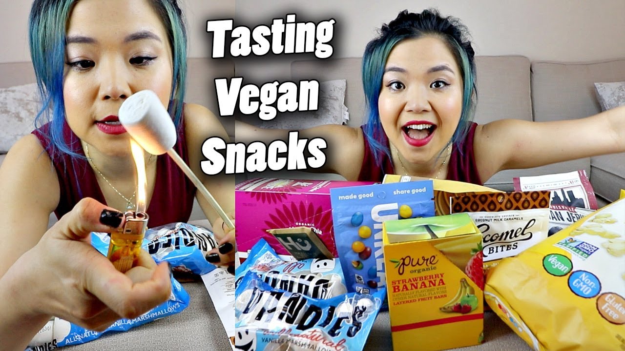 MUST TRY VEGAN SNACKS!! (Vegan Taste Test)