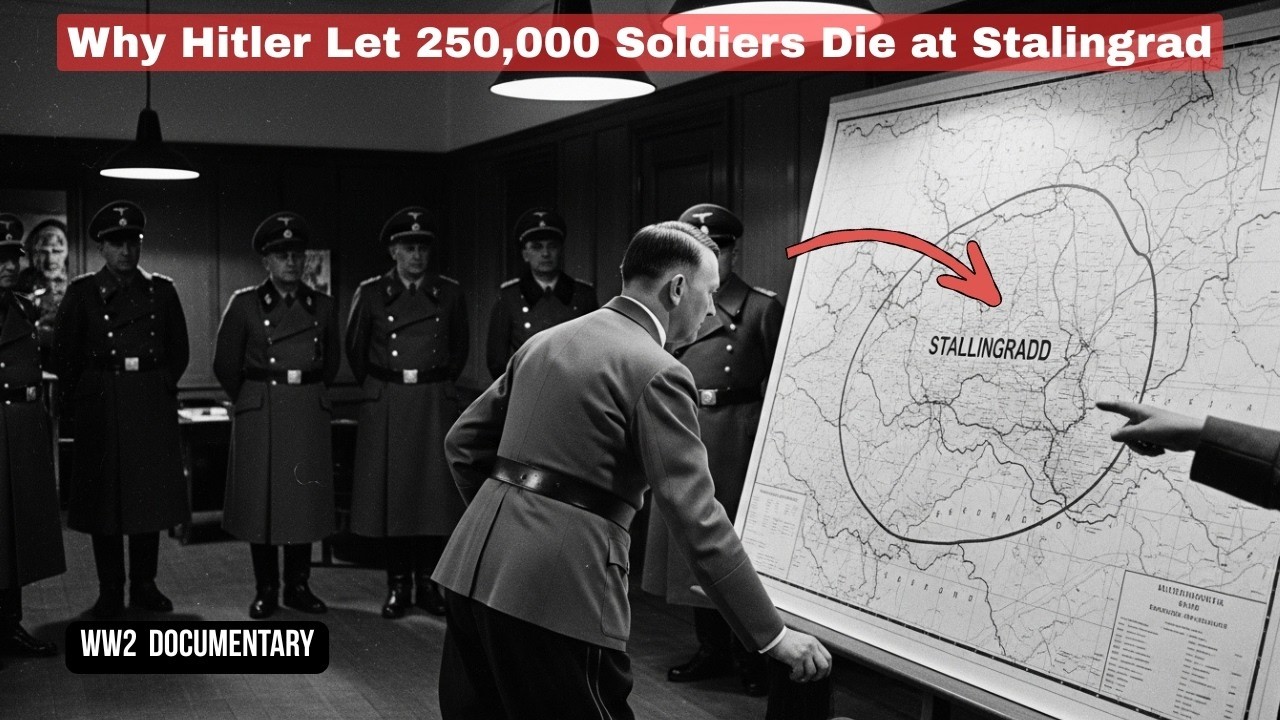 Why Hitler Let 250,000 Soldiers Die at Stalingrad
