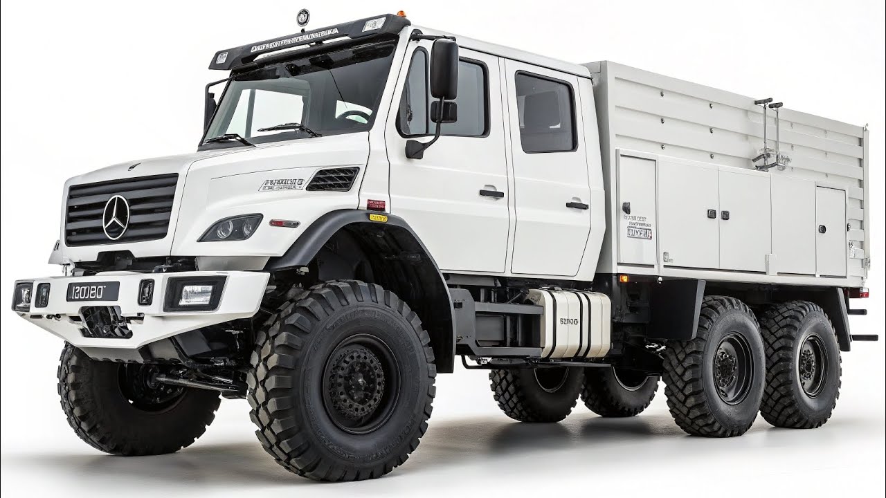 «MEGA-ER 6x6 Unimog – монстр-Мерседес, созданный для любой местности»