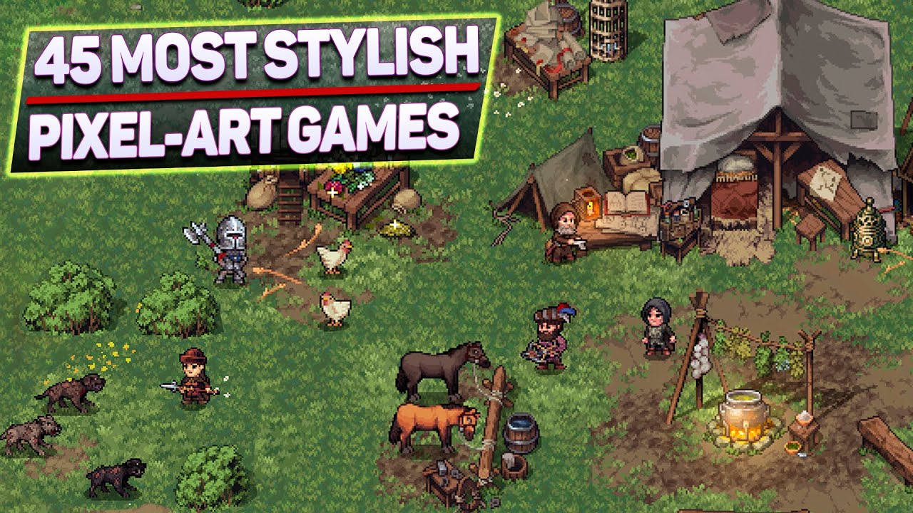 Топ 45 Pixel-Art игр с незабываемым стилем