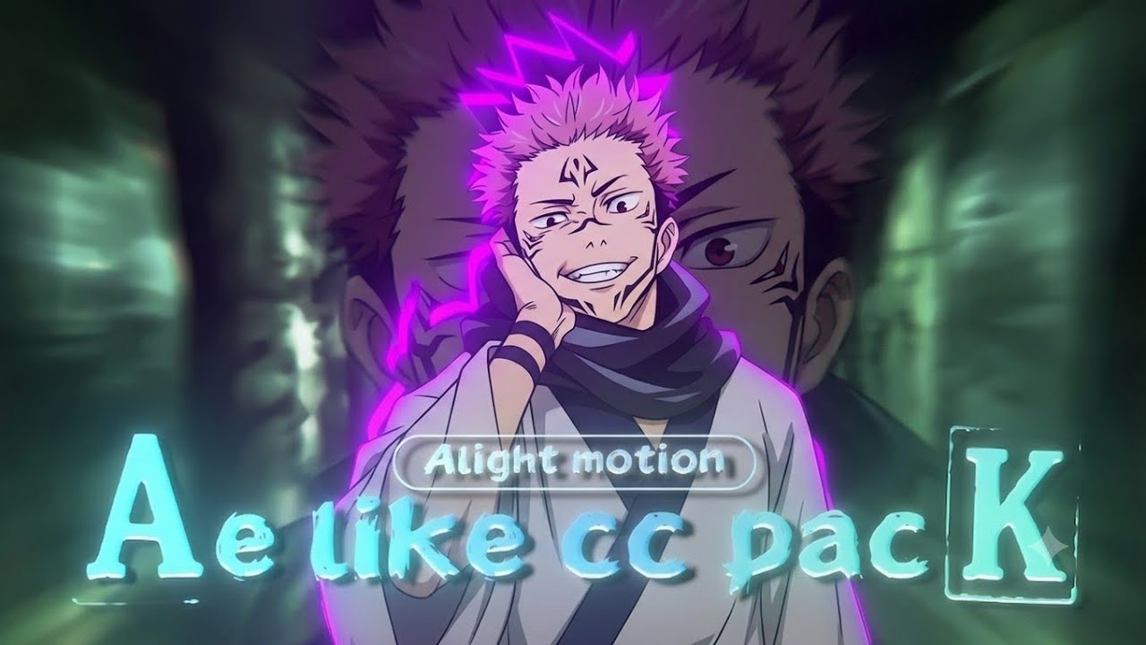 6+ FREE AE Like Anime CC Pack for Alight Motion || ZENX 