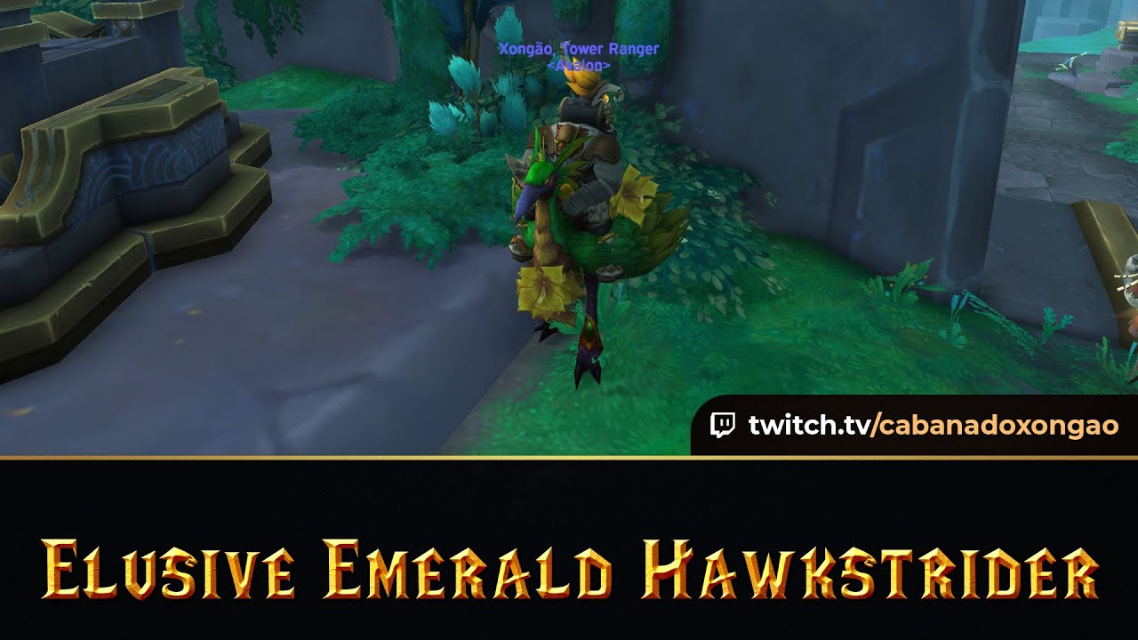 Victory for the Sin'dorei - Elusive Emerald Hawkstrider