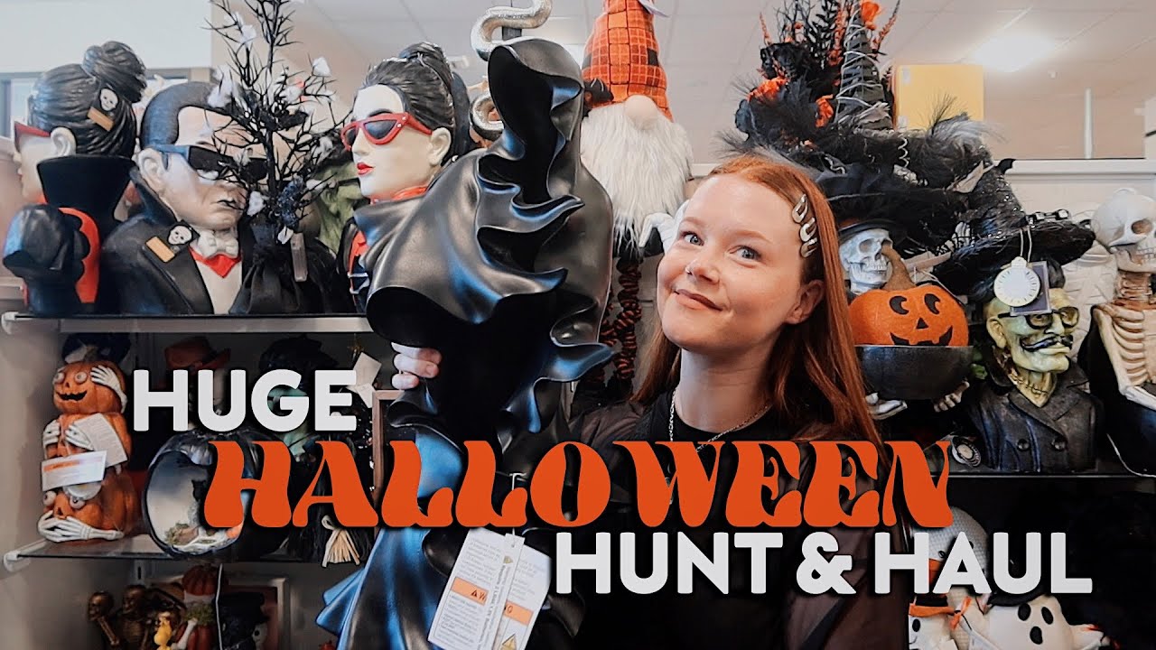 HUGE Halloween Hunt + Haul 🎃 I changed my theme...