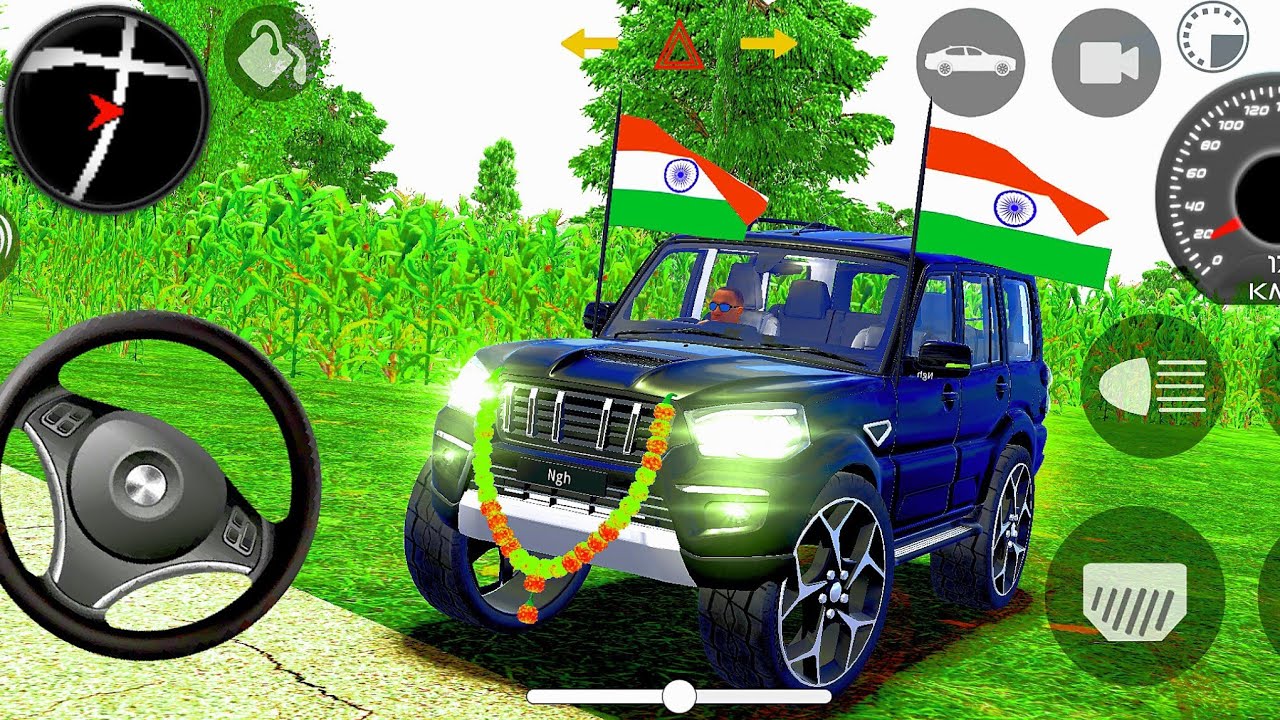 Modified Mahindra Scorpio 😈Games:Indian Black Scorpio (Gadi Wala Games) Car Game Android Game- #2026