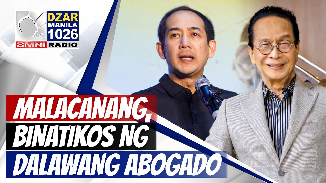 #SMNIRadioNewsblast: 2 abogado, binatikos ang Palasyo vs. pagpapasuko kay FPRRD sa ICC