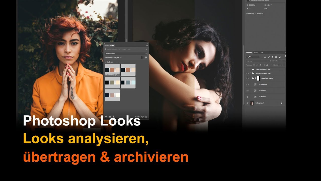 Photoshop - Looks: Look analysieren, kopieren, archivieren