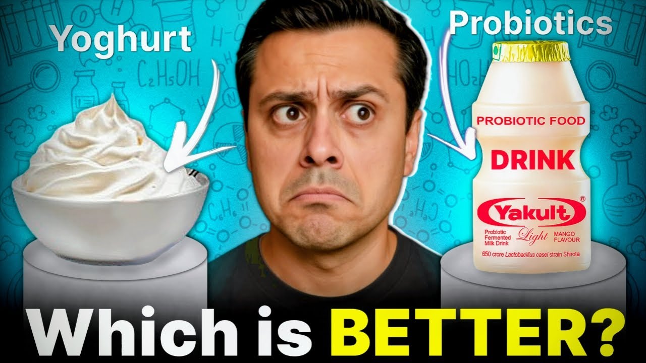 Best Probiotics: Yakult or Yogurt? Doctor Explains #supplements