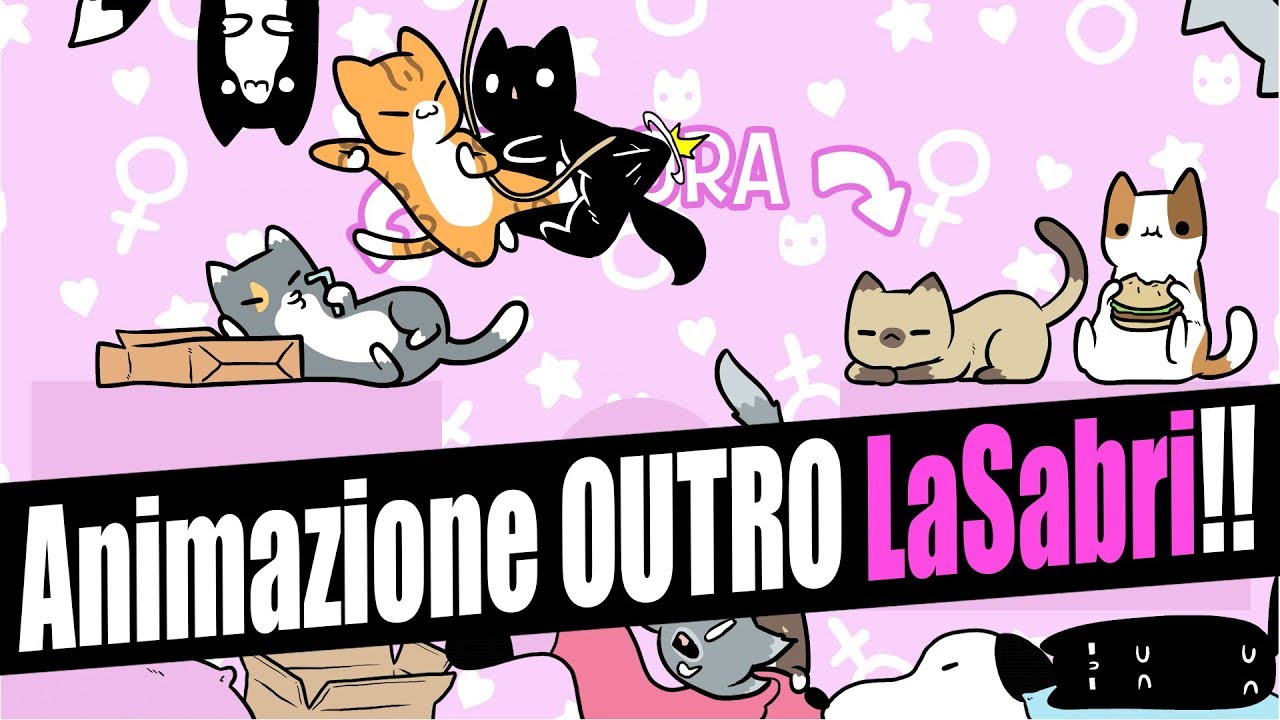 Animazione dell'OUTRO de LaSabri *costoso *divertente *asterisco