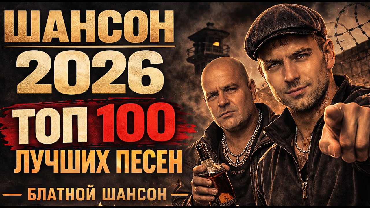 ШАНСОН 2026 | ТОП Хитов | Блатная Музыка | Воровской Шансон!