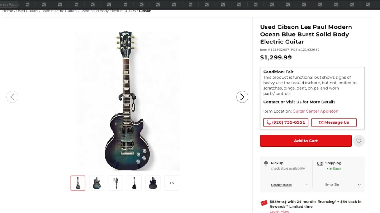 Guitar Center Online stinks!