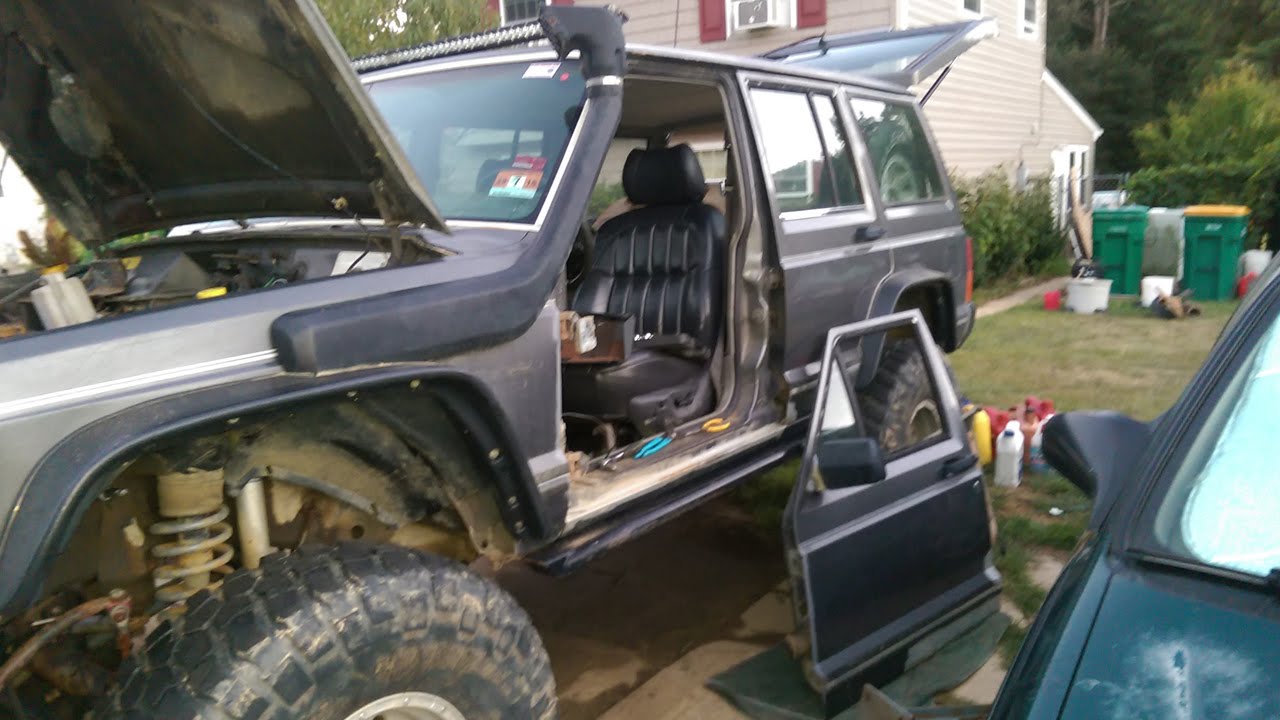 89 Cherokee Door Hinge Repair and More