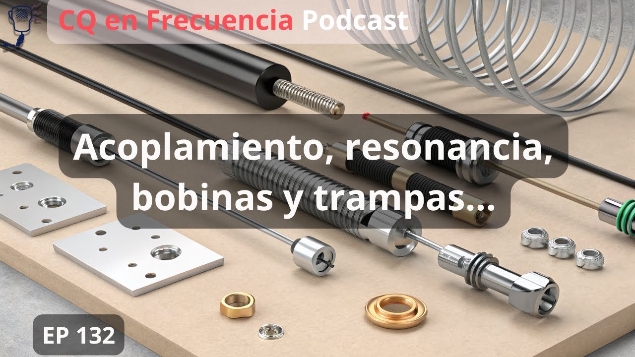 #132 - Acoplamiento, resonancia, bobinas y trampas...