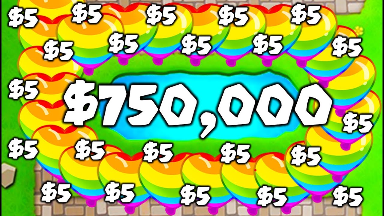 How I Made $750,000 in 3 SECONDS (NO HACKS) INSANE LATEGAME! (Bloons TD Battles)