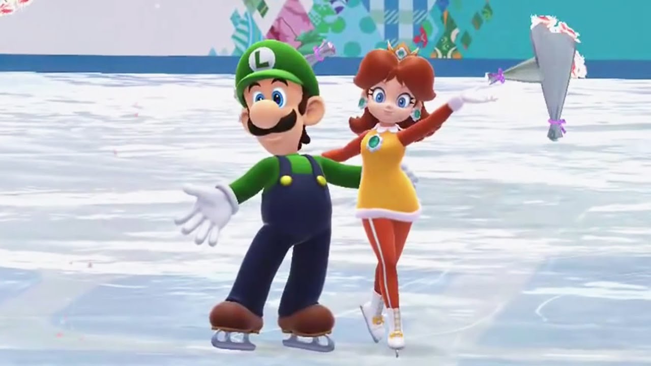 Mario and Sonic at the Sochi 2014 Olympic Winter Games - Ice Medley