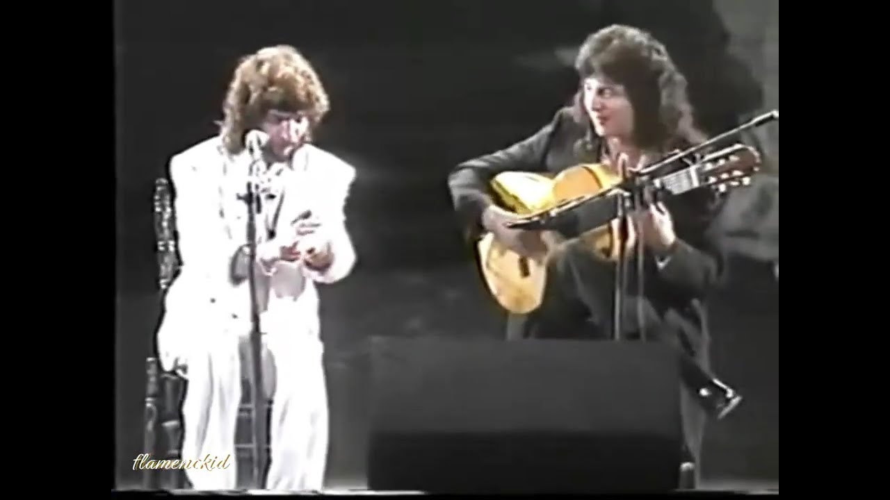 Camarón y Tomatito Teatro Romano de Mérida 1991 #love #flamenco #foryou #parati #usa #america #uk