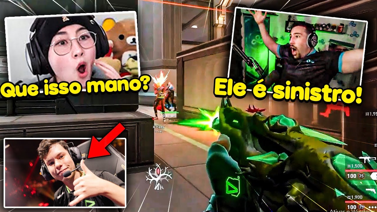 REAÇÃO DO MUNDO COM O CAUANZIN DESTRUINDO GERAL...
