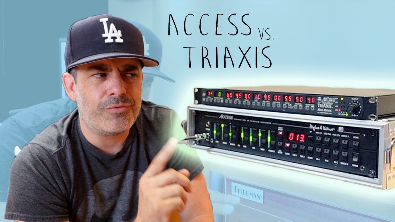 Mesa TRIAXIS vs H&K ACCESS preamps: Head to Head