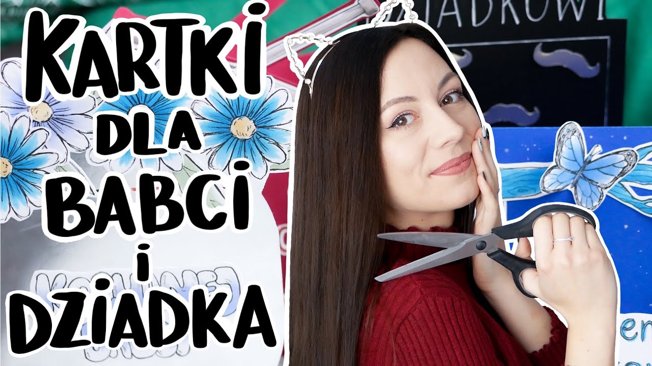4 POMYSŁY na KARTKI z OKAZJI DNIA BABCI i DZIADKA - DIY