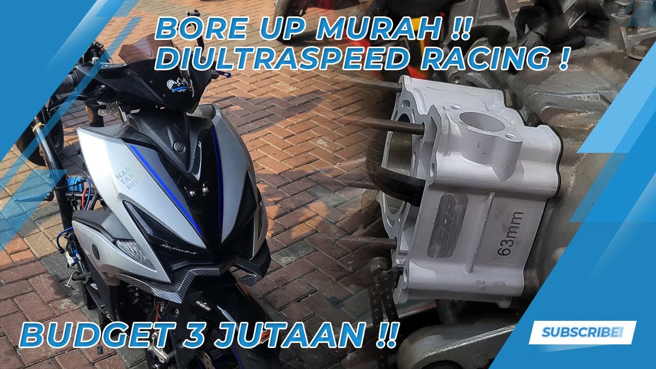 PAKET BORE UP MURAH ULTRASPEED RACING | YAMAHA AEROX BORE UP 63mm