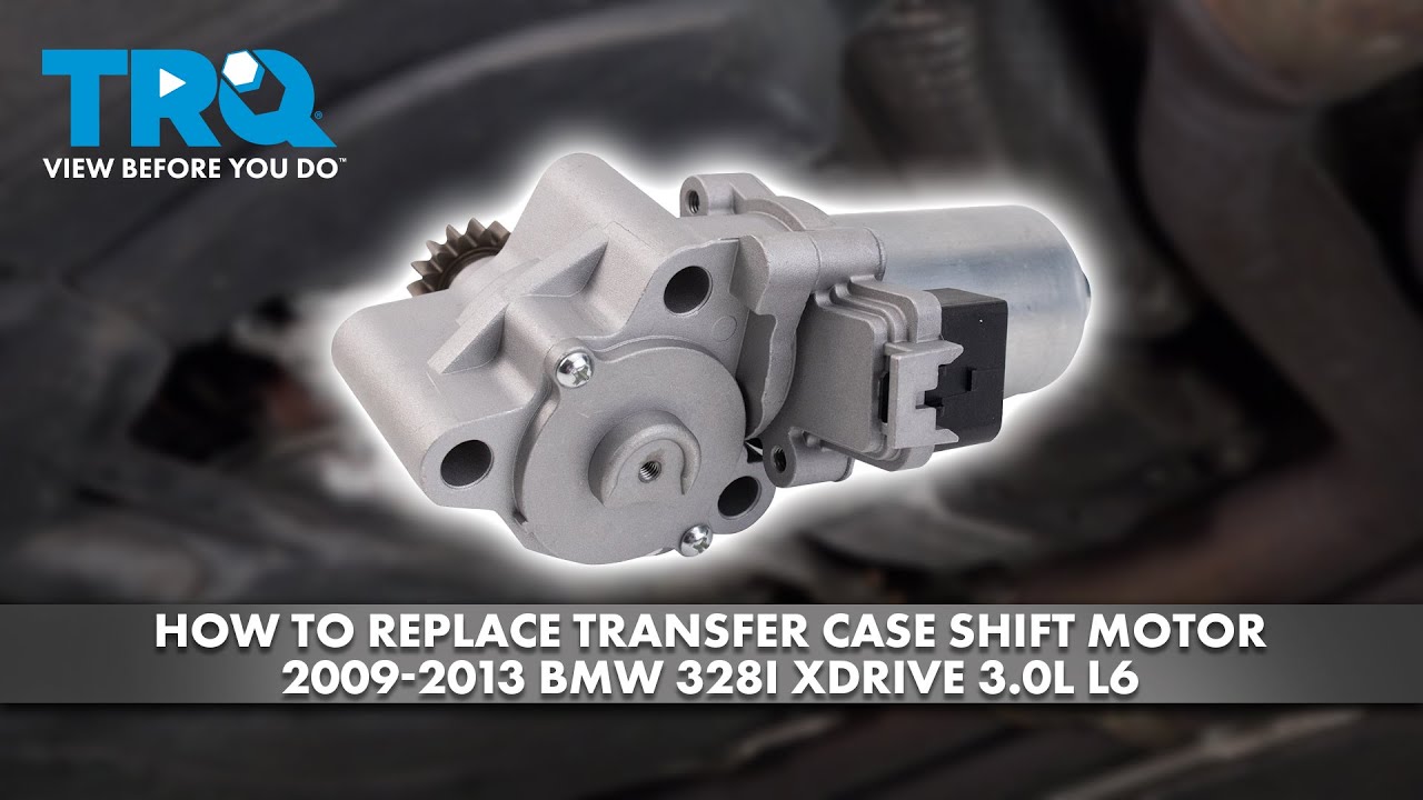 How to Replace Transfer Case Shift Motor 2009-2013 BMW 328i xDrive 3.0L L6