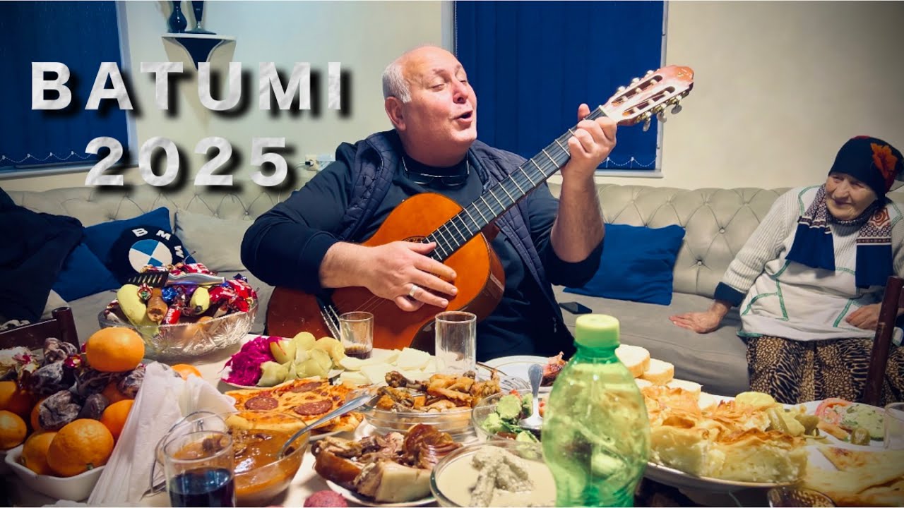 GRUZIJA | BATUMI 2025 Naujieji metai lietuje ir svečiuose pas Gruzinus