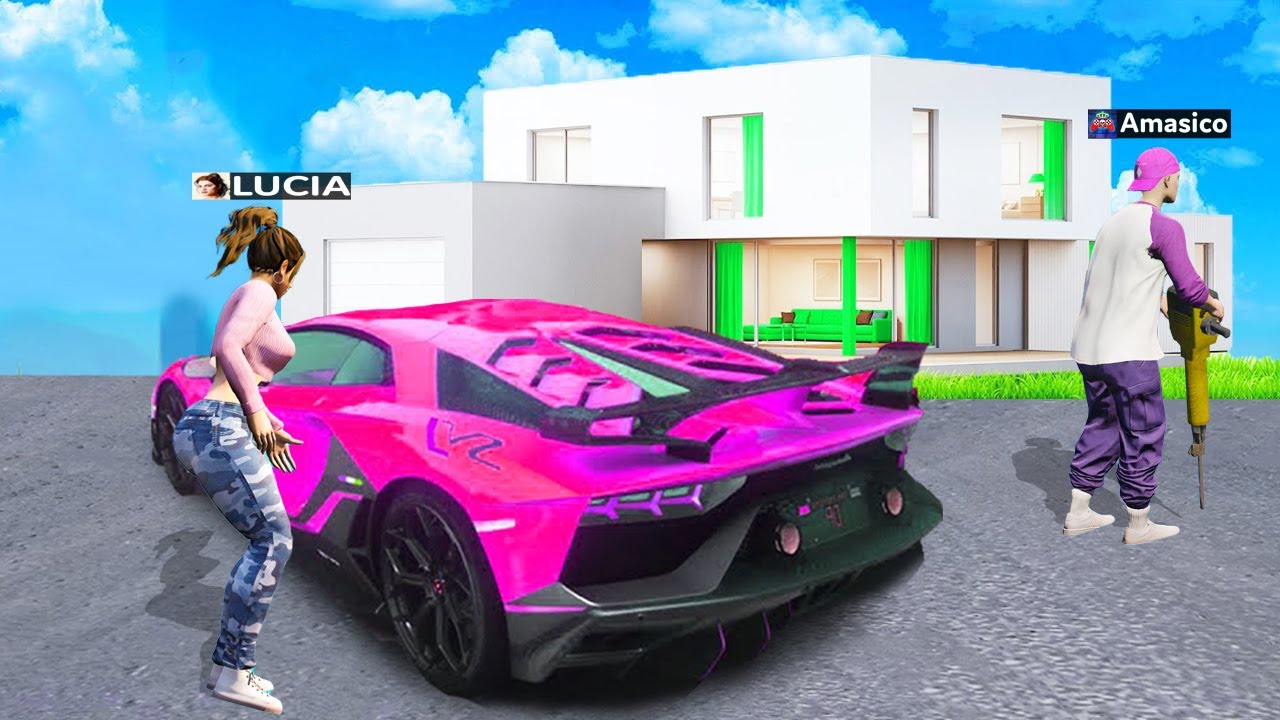 LUCIA mi-a FURAT LAMBORGHINIUL in GTA 5!