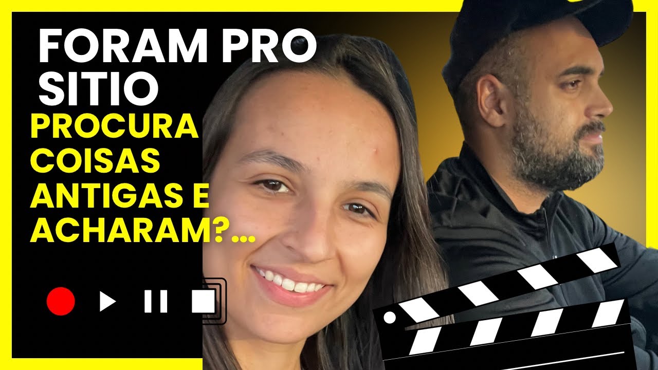 Diego e La&iacute;s foram pro s&iacute;tio a procura de coisas ANTIGA