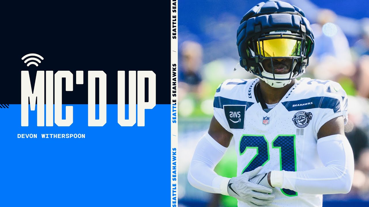 Devon Witherspoon Mic'd Up For A Training Camp Practice | Seattle Seahawks