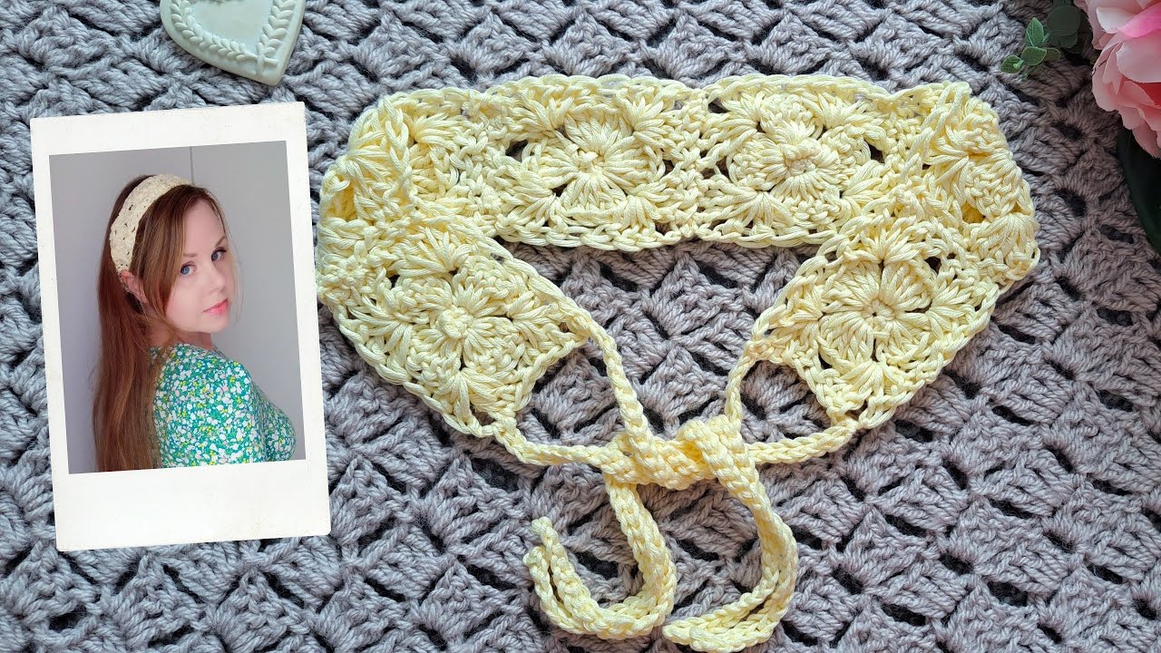 CROCHET EASY BOHO HAIRBAND FOR BEGINNERS | Crochet Romantic 