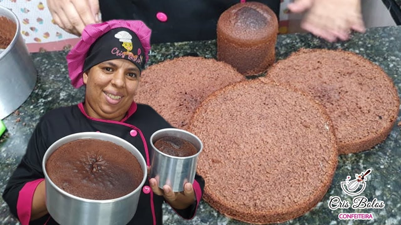 MASSA PROFISSIONAL DE CHOCOLATE