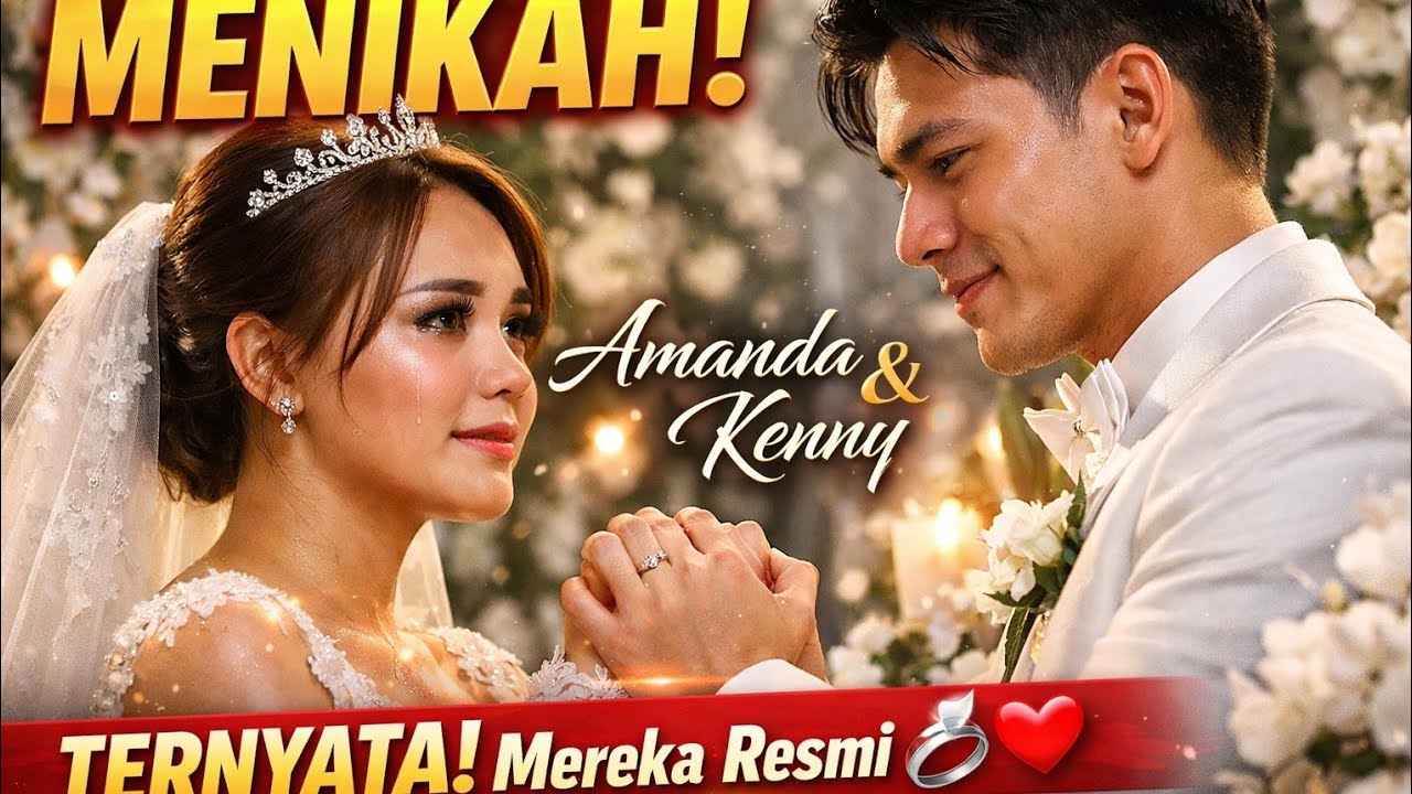 “TERUNGKAP! Pernikahan Paling Romantis 2025 — Amanda Manopo & Kenny Austin Resmi Menikah! 😭💍”