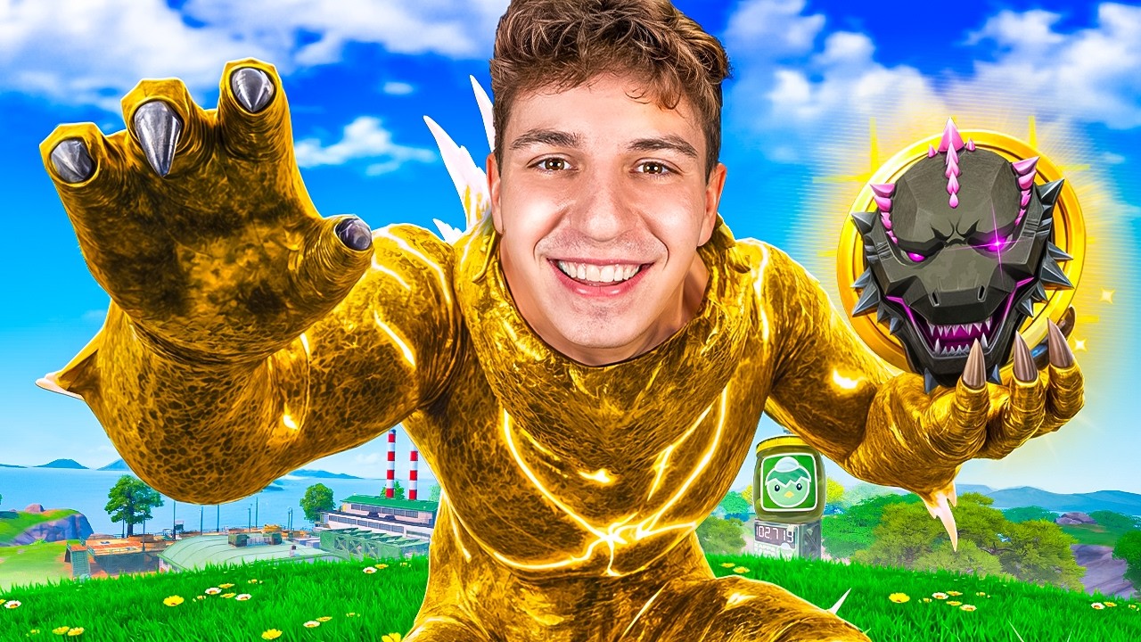 ZOSTAŁEM GODZILLĄ w Fortnite