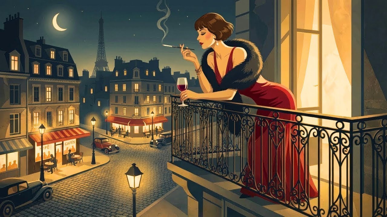 Vintage Classics 1940s Jazz | Romantic Night in Paris