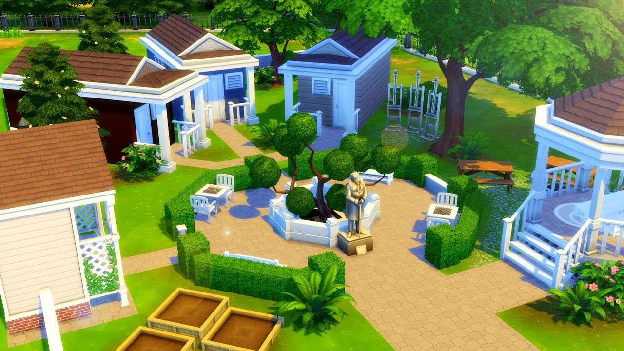 Student Tiny Houses // Sims 4 Speed Build