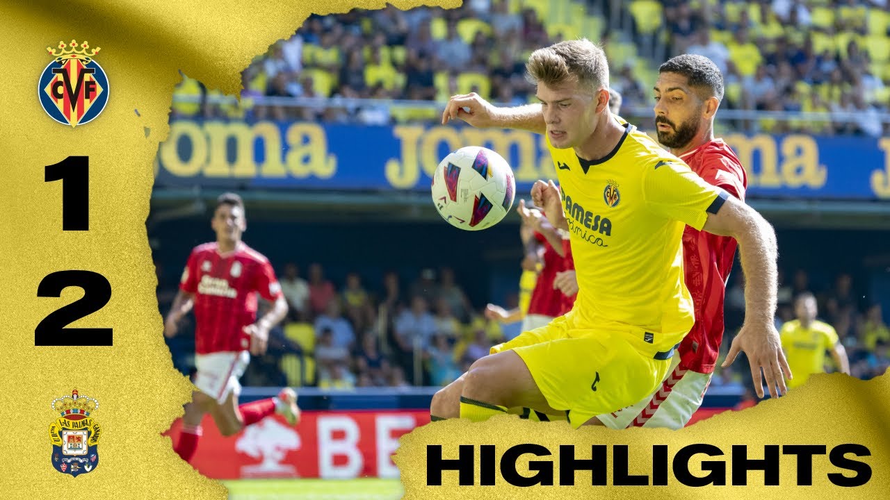 Highlights Villarreal CF 1-2 UD Las Palmas | LALIGA